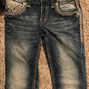 New Rock revival slim bootcut jeans